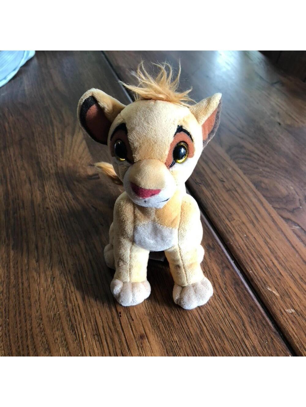 TY Beanie Baby Disney SIMBA the Lion King  8 Inch Stuffed Plush Animal